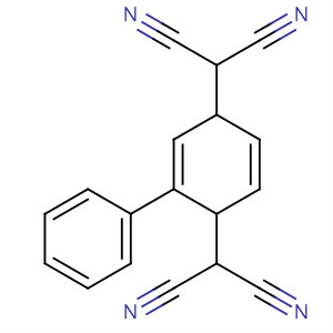Molecular Structure of 118648-71-8 (Propanedinitrile, 2,2'-(2-phenyl-2,5-cyclohexadiene-1,4-diylidene)bis-)