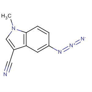 1H-Indole-3-carbonitrile, 5-azido-1-methyl-