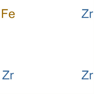 Molecular Structure of 12160-13-3 (Iron, compd. with zirconium (1:3))