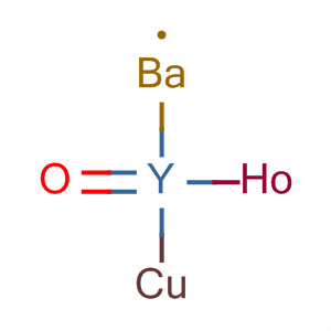 Molecular Structure of 121891-91-6 (Barium copper holmium yttrium oxide)