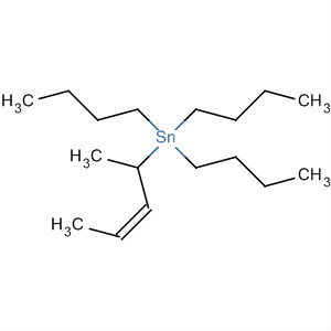 Molecular Structure of 124743-80-2 (Stannane, tributyl(1-methyl-2-butenyl)-, (Z)-)