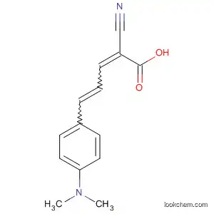 2,4-Pentadienoic acid, 2-cyano-5-[4-(dimethylamino)phenyl]-