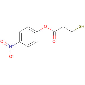 Molecular Structure of 126167-38-2 (Propanoic acid, 3-mercapto-, 4-nitrophenyl ester)