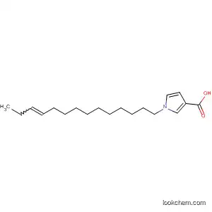 Molecular Structure of 127754-87-4 (1H-Pyrrole-3-carboxylic acid, 1-(11-tetradecenyl)-)