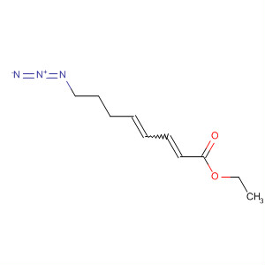 Molecular Structure of 128845-83-0 (2,4-Octadienoic acid, 8-azido-, ethyl ester, (E,E)-)