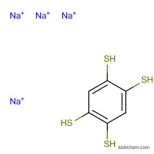 Molecular Structure of 129178-69-4 (1,2,4,5-Benzenetetrathiol, tetrasodium salt)