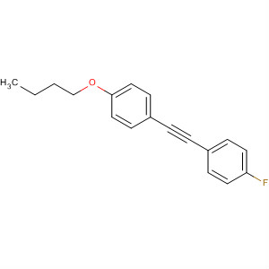 Benzene, 1-butoxy-4-[(4-fluorophenyl)ethynyl]-