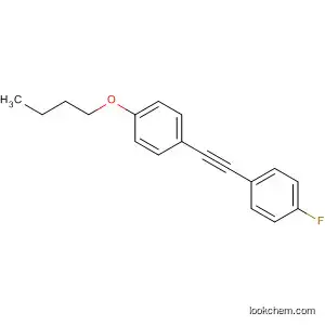 Molecular Structure of 130746-61-1 (1-butoxy-4-[(4-fluorophenyl)ethynyl]benzene)