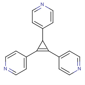 Molecular Structure of 133756-28-2 (Pyridine, 4,4',4''-(1-cyclopropene-1,2,3-triyl)tris-)