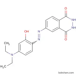 Molecular Structure of 136974-28-2 (1,4-Phthalazinedione,
6-[[4-(diethylamino)-2-hydroxyphenyl]azo]-2,3-dihydro-)