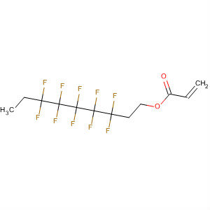 Molecular Structure of 137031-61-9 (2-Propenoic acid, 3,3,4,4,5,5,6,6,7,7-decafluoro-1,9-nonanediyl ester)
