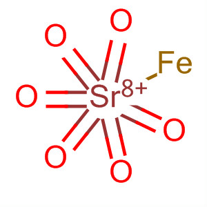 Molecular Structure of 137879-96-0 (Strontium(8+), hexaoxo(iron)-)