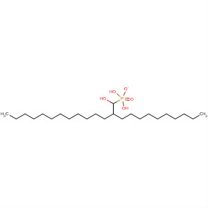 Molecular Structure of 137889-01-1 (1-Tetradecanol, 2-decyl-, dihydrogen phosphate, monosodium salt)