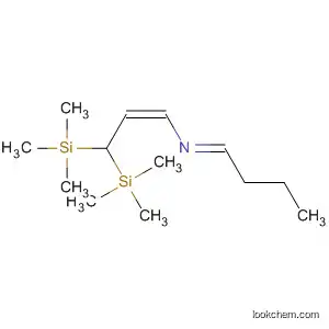 Molecular Structure of 137936-16-4 (1-Propen-1-amine, N-butylidene-3,3-bis(trimethylsilyl)-, (Z,E)-)