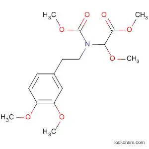 Acetic acid,
[[2-(3,4-dimethoxyphenyl)ethyl](methoxycarbonyl)amino]methoxy-,
methyl ester