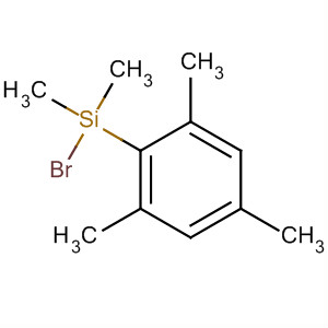Molecular Structure of 138567-86-9 (Silane, bromodimethyl(2,4,6-trimethylphenyl)-)