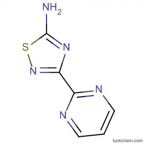 Molecular Structure of 138588-24-6 (3-(pyrimidin-2-yl)-1,2,4-thiadiazol-5-amine)