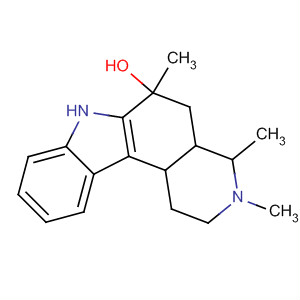 Molecular Structure of 138906-15-7 (1H-Pyrido[3,4-c]carbazol-6-ol,
2,3,4,4a,5,6,7,11c-octahydro-3,4,6-trimethyl-)