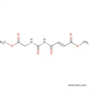 2-Butenoic acid,
4-[[[(2-methoxy-2-oxoethyl)amino]carbonyl]amino]-4-oxo-, methyl ester,
(E)-