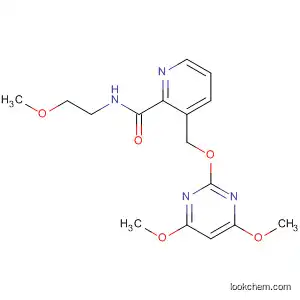 2-Pyridinecarboxamide,
3-[(4,6-dimethoxy-2-pyrimidinyl)hydroxymethyl]-N-(2-methoxyethyl)-