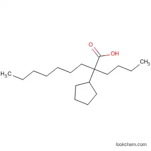 Molecular Structure of 139623-67-9 (Cyclopentanenonanoic acid, 2-butyl-, trans-)
