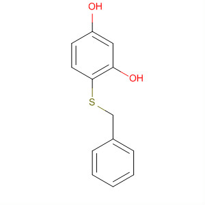 Molecular Structure of 139625-63-1 (1,3-Benzenediol, 4-[(phenylmethyl)thio]-)