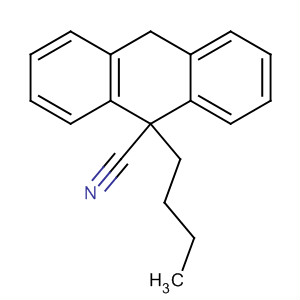Molecular Structure of 139642-81-2 (9-Anthracenecarbonitrile, 9-butyl-9,10-dihydro-)