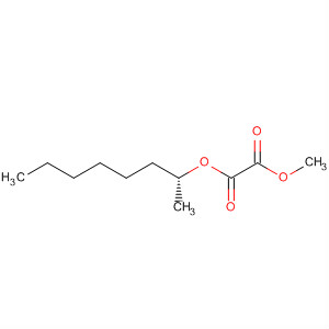 Molecular Structure of 139662-21-8 (Ethanedioic acid, methyl 1-methylheptyl ester, (R)-)