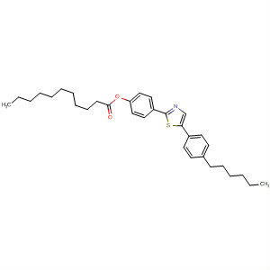 Undecanoic acid, 4-[5-(4-hexylphenyl)-2-thiazolyl]phenyl ester