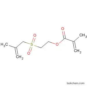 Molecular Structure of 139774-62-2 (2-Propenoic acid, 2-methyl-, 2-[(2-methyl-2-propenyl)sulfonyl]ethyl ester)