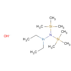 Molecular Structure of 139912-29-1 (Indium, diethyl[1,1,1-trimethyl-N-(trimethylsilyl)silanaminato]-)