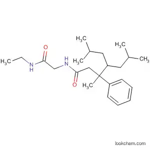 Molecular Structure of 140168-78-1 (Benzenepropanamide,
4-(2,6-dimethylheptyl)-N-[2-(ethylamino)-2-oxoethyl]-b-methyl-)