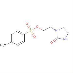 Molecular Structure of 140175-05-9 (2-Imidazolidinone, 1-[2-[[(4-methylphenyl)sulfonyl]oxy]ethyl]-)