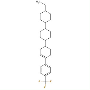 Molecular Structure of 140448-66-4 (Benzene,
1-[4-(4'-ethyl[1,1'-bicyclohexyl]-4-yl)cyclohexenyl]-4-(trifluoromethyl)-)