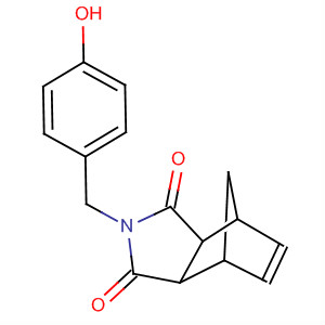Molecular Structure of 140449-02-1 (4,7-Methano-1H-isoindole-1,3(2H)-dione,
3a,4,7,7a-tetrahydro-2-(4-hydroxyphenyl)methyl-)