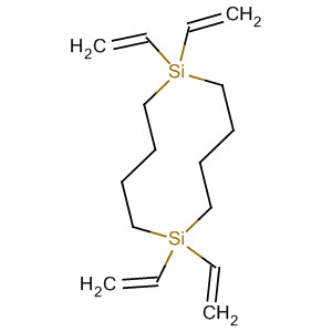 Molecular Structure of 140658-41-9 (1,6-Disilacyclodecane, 1,1,6,6-tetraethenyl-)