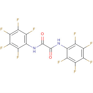 Molecular Structure of 140675-13-4 (Ethanediamide, N,N'-bis(pentafluorophenyl)-)