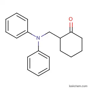 Molecular Structure of 140679-52-3 (Cyclohexanone, 2-[(diphenylamino)methyl]-)