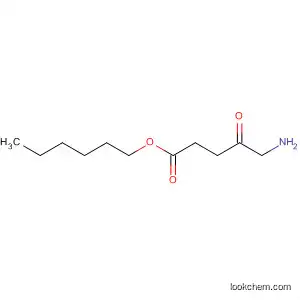 Molecular Structure of 140898-97-1 (5-aminolevulinic acid hexyl ester)