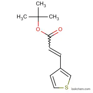 Molecular Structure of 141519-38-2 (2-Propenoic acid, 3-(3-thienyl)-, 1,1-dimethylethyl ester)