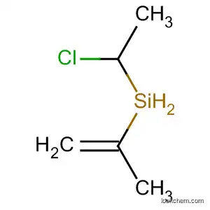 Molecular Structure of 141545-76-8 (Silane, chloroethyl(1-methylethenyl)-)