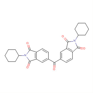 Molecular Structure of 141547-26-4 (1H-Isoindole-1,3(2H)-dione, 5,5'-carbonylbis[2-cyclohexyl-)