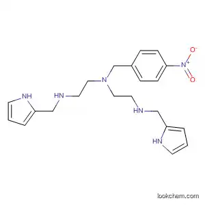 Molecular Structure of 141715-82-4 (1,2-Ethanediamine,
N-[(4-nitrophenyl)methyl]-N'-(1H-pyrrol-2-ylmethyl)-N-[2-[(1H-pyrrol-2-yl
methyl)amino]ethyl]-)