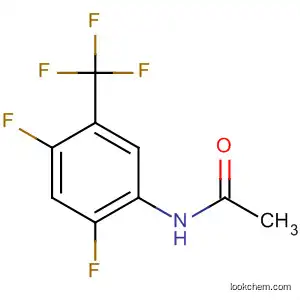 Molecular Structure of 143360-15-0 (Acetamide, N-[2,4-difluoro-5-(trifluoromethyl)phenyl]-)