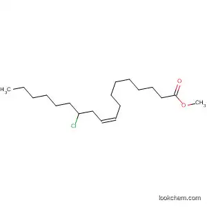Molecular Structure of 14368-53-7 (9-Octadecenoic acid, 12-chloro-, methyl ester, (Z)-)