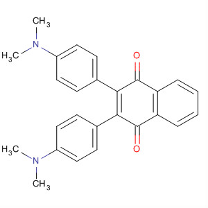 Molecular Structure of 144295-24-9 (1,4-Naphthalenedione, 2,3-bis[4-(dimethylamino)phenyl]-)