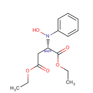 Molecular Structure of 146328-29-2 (DL-Aspartic acid, N-hydroxy-N-phenyl-, diethyl ester)