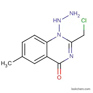 4(1H)-Quinazolinone, 2-(chloromethyl)-6-methyl-, hydrazone