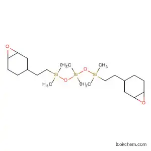 Molecular Structure of 150856-78-3 (Trisiloxane,
1,1,3,3,5,5-hexamethyl-1,5-bis[2-(7-oxabicyclo[4.1.0]hept-3-yl)ethyl]-)