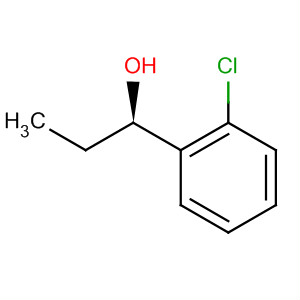 Molecular Structure of 151508-76-8 (Benzenemethanol, 2-chloro-a-ethyl-, (R)-)